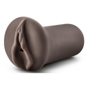 Коричневый мастубратор-вагина Nicole s Kitty - Blush Novelties - в Петрозаводске купить с доставкой