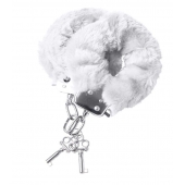 Наручники с белой меховой опушкой - ToyFa - купить с доставкой в Петрозаводске