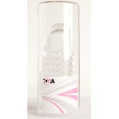 Гелевая прозрачная насадка с 2 отростками - 13 см. - Toyfa Basic - в Петрозаводске купить с доставкой