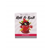 Стимулирующий презерватив-насадка Roll   Ball Raspberry - Sitabella - купить с доставкой в Петрозаводске