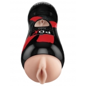 Мастурбатор-вагина Vibrating Pussy Stroker с вибрацией - Pipedream - в Петрозаводске купить с доставкой