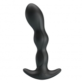 Черный анальный стимулятор простаты с вибрацией Special Anal Massager - 14,5 см. - Baile - в Петрозаводске купить с доставкой