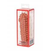 Телесная насадка на фаллос с бугорками KOKOS Extreme Sleeve 10 - 15,8 см. - KOKOS - в Петрозаводске купить с доставкой