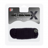 Черная веревка для связывания BONDX LOVE ROPE - 10 м. - Dream Toys - купить с доставкой в Петрозаводске