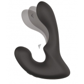 Чёрный массажер простаты с 2 моторами BOOTY ROCKER - Dream Toys - в Петрозаводске купить с доставкой