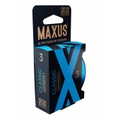 Классические презервативы в железном кейсе MAXUS Classic - 3 шт. - Maxus - купить с доставкой в Петрозаводске