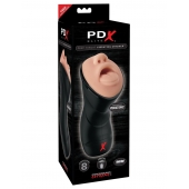Мастурбатор-ротик Deep Throat Vibrating Stroker - Pipedream - в Петрозаводске купить с доставкой