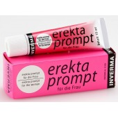 Возбуждающий женский крем Erekta Prompt  - 13 мл. - Inverma - купить с доставкой в Петрозаводске