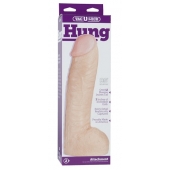 Огромная насадка-реалистик Vac-U-Lock Realistic Hung - 31,7 см. - Doc Johnson - купить с доставкой в Петрозаводске