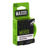Презервативы в железном кейсе MAXUS Mixed - 3 шт. - Maxus - купить с доставкой в Петрозаводске