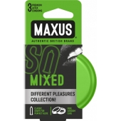 Презервативы в железном кейсе MAXUS Mixed - 3 шт. - Maxus - купить с доставкой в Петрозаводске