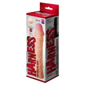 Насадка на пояс Harness RED LINE - 21,5 см. - LOVETOY (А-Полимер) - купить с доставкой в Петрозаводске