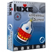 Презерватив LUXE Maxima  Королевский экспресс  - 1 шт. - Luxe - купить с доставкой в Петрозаводске