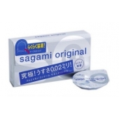 Ультратонкие презервативы Sagami Original QUICK - 6 шт. - Sagami - купить с доставкой в Петрозаводске