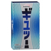 Презервативы Sagami 6 FIT V с волнообразной текстурой - 12 шт. - Sagami - купить с доставкой в Петрозаводске