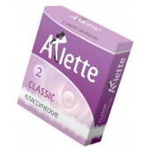 Классические презервативы Arlette Classic - 3 шт. - Arlette - купить с доставкой в Петрозаводске