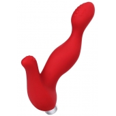 Красный силиконовый вибростимулятор простаты Proman - 12,5 см. - ToyFa - в Петрозаводске купить с доставкой