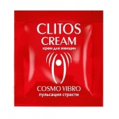 Пробник возбуждающего крема для женщин Clitos Cream - 1,5 гр. - Биоритм - купить с доставкой в Петрозаводске