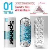 Мастурбатор SPINNER Tetra - Tenga - в Петрозаводске купить с доставкой