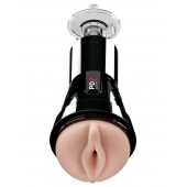 Телесный вибромастурбатор-вагина Cock Compressor Vibrating Stroker - Pipedream - в Петрозаводске купить с доставкой