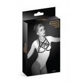 Черная упряжь на грудь Clara - Bijoux Pour Toi - купить с доставкой в Петрозаводске