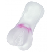Прозрачный реалистичный мастурбатор Juicy Pussy Crystal Rose - ToyFa - в Петрозаводске купить с доставкой