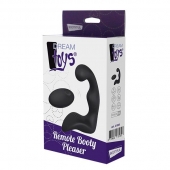 Черный вибромассажер простаты REMOTE BOOTY PLEASER - Dream Toys - в Петрозаводске купить с доставкой