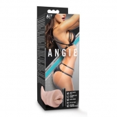 Телесный мастурбатор-ротик Angie - Blush Novelties - в Петрозаводске купить с доставкой