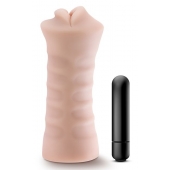 Телесный мастурбатор-ротик Angie - Blush Novelties - в Петрозаводске купить с доставкой