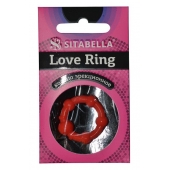 Эрекционное кольцо из киберкожи со стимулирующими бусинами - Sitabella - в Петрозаводске купить с доставкой