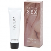 Лубрикант на водной основе Slow Sex Anal Play Gel - 30 мл. - Bijoux Indiscrets - купить с доставкой в Петрозаводске
