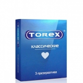 Гладкие презервативы Torex  Классические  - 3 шт. - Torex - купить с доставкой в Петрозаводске