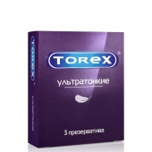 Презервативы Torex  Ультратонкие  - 3 шт. - Torex - купить с доставкой в Петрозаводске