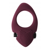 Бордовое эрекционное виброкольцо Pure Passion Sunset - Lola Games - в Петрозаводске купить с доставкой