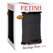 Черная веревка для связывания Bondage Rope - 60,9 м. - Pipedream - купить с доставкой в Петрозаводске