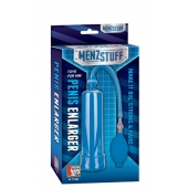 Синяя вакуумная помпа MENZSTUFF PENIS ENLARGER - Dream Toys - в Петрозаводске купить с доставкой