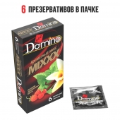Ароматизированные презервативы DOMINO  Ароматный микс  - 6 шт. - Domino - купить с доставкой в Петрозаводске
