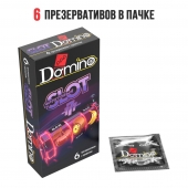 Ароматизированные презервативы DOMINO  Фруктовый слот  - 6 шт. - Domino - купить с доставкой в Петрозаводске