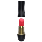 Клиторальный стимулятор-помада LIPSTICK - 9,3 см. - Dream Toys - купить с доставкой в Петрозаводске