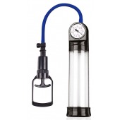 Прозрачная вакуумная помпа Sex Expert с манометром - Sex Expert - в Петрозаводске купить с доставкой