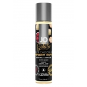 Лубрикант с ароматом трюфелей из белого шоколада и малины JO GELATO WHITE CHOCOLATE RASPBERRY TRUFFLE - 30 мл. - System JO - купить с доставкой в Петрозаводске