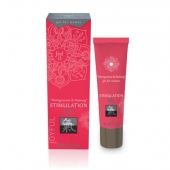 Возбуждающий интимный гель для двоих STIMULATION GEL Pomegranate   Nutmeg - 30 мл. - Shiatsu - купить с доставкой в Петрозаводске