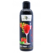 Интимный гель-смазка JUICY FRUIT с ароматом клубники - 200 мл. - БиоМед - купить с доставкой в Петрозаводске