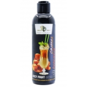 Интимный гель-смазка JUICY FRUIT с ароматом солёной карамели - 200 мл. - БиоМед - купить с доставкой в Петрозаводске