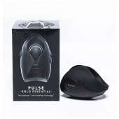 Черный инновационный мужской вибратор PULSE SOLO ESSENTIAL - Hot Octopuss - в Петрозаводске купить с доставкой