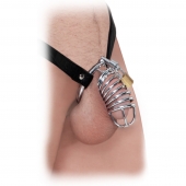 Кольцо верности Extreme Chastity Belt с фиксацией головки - Pipedream - купить с доставкой в Петрозаводске