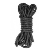 Черная веревка Do Not Disturb - 5 м. - Lola Games - купить с доставкой в Петрозаводске