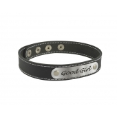 Чокер с белой строчкой Good Girl - Sitabella - купить с доставкой в Петрозаводске