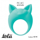 Зеленое эрекционное кольцо Lemur Remi - Lola Games - в Петрозаводске купить с доставкой