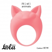 Оранжевое эрекционное кольцо Lemur Remi - Lola Games - в Петрозаводске купить с доставкой
